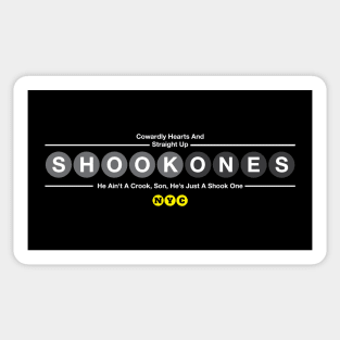 Shook Ones Sticker